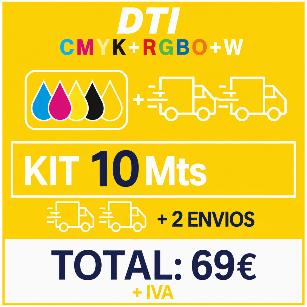 Kit Amarillo de 10 metros + 2 envios