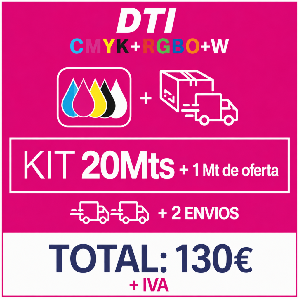 Kit Magenta de 20 Mts + 1 mt de regalo + 2 envios